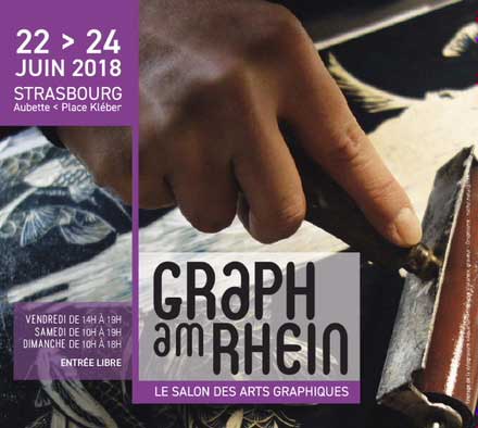 Participation de Michele WAGNER à Graph am Rhein du 22 au 24 juin 2018
